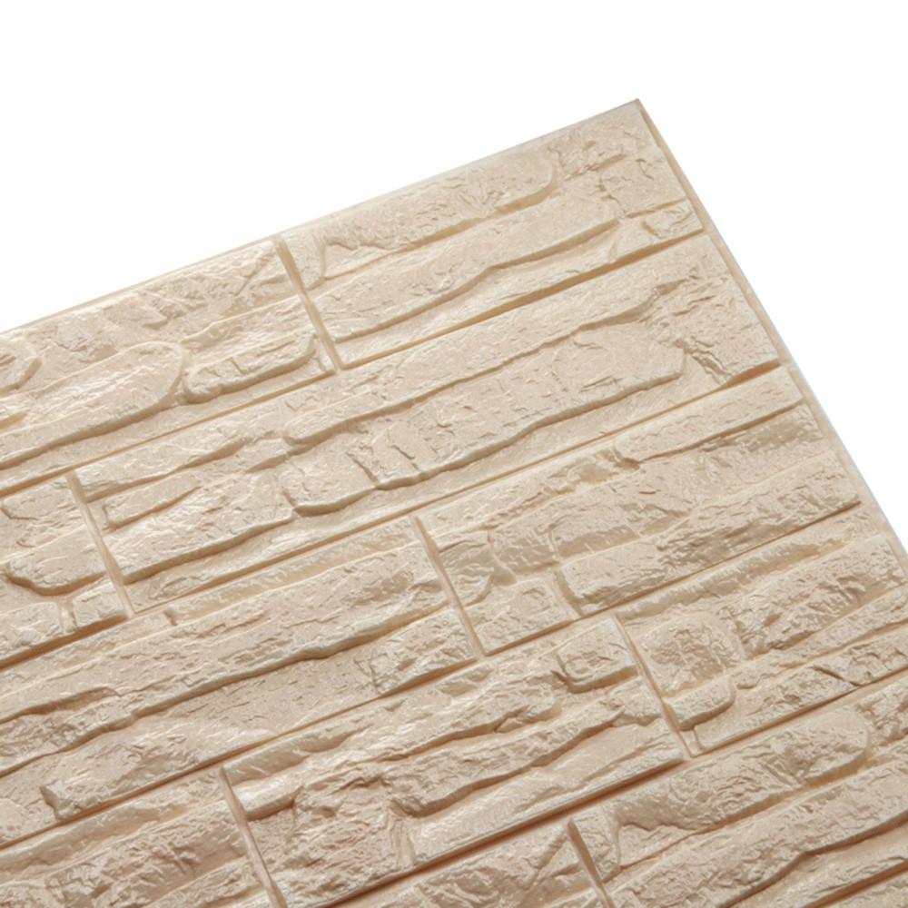 Обои пены ПЭ кирпича ДИИ 3Д обшивают панелями выбитое украшение камня декали комнаты O