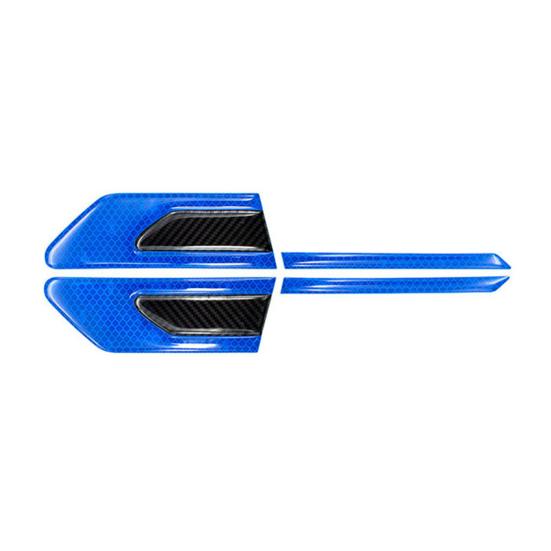 Предупреждение о длительном сроке службы текстуры прочной ленты 3Д отражательной ленты 3Д синий